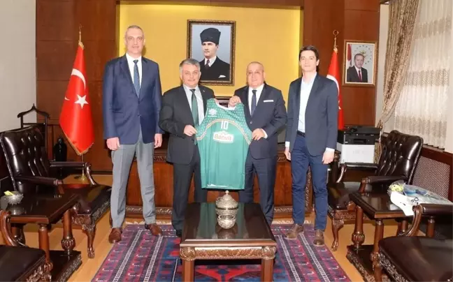 Banvitspor'dan Vali Yazıcı'ya Ziyaret