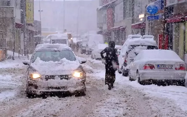 KASTAMONU - Kar yağışı Bozkurt'ta etkili oluyor