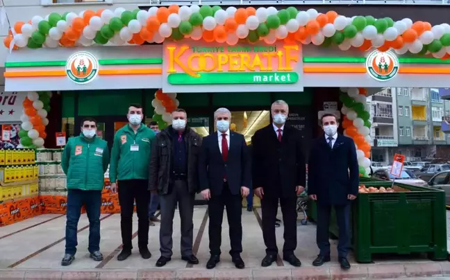 Kırşehir'de, Kooperatif Market Açıldı