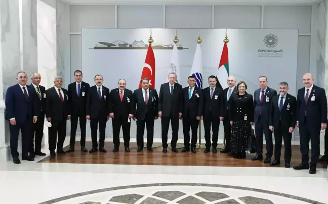 Cumhurbaşkanı Erdoğan Dubai'de