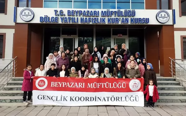 Beypazarı Müftülüğü Gençlik Koordinatörlüğü 'Gençliğe Değer' Kampı Başladı