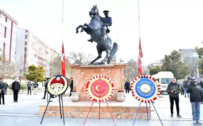 Mustafa Kemal Atatürk Kırşehir'de Anıldı