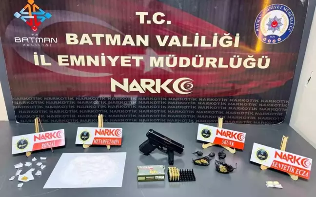 Batman'da Uyuşturucu Operasyonunda 6 Tutuklama