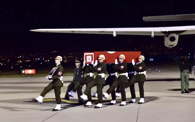 Şehit Uzman Çavuş İmalı'nın Cenazesi Memleketine Getirildi