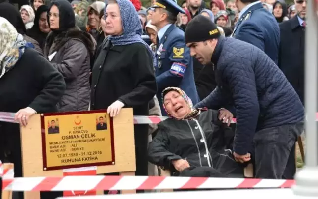 Şehit Uzman Çavuş Mahmut Yıldırım, Kayseri'de Gözyaşlarıyla Uğurlandı (2)
