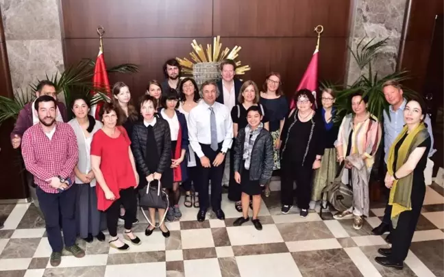 Dünyaca Ünlü Yazar ve Yayıncılardan Başkan Demircan'a Ziyaret