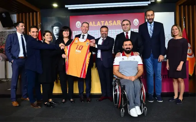 Galatasaray Tekerlekli Sandalye Basketbol Takımı'na Yeni Sponsor