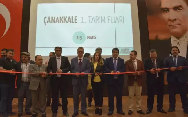 1. Çanakkale Tarım Fuarı Açıldı