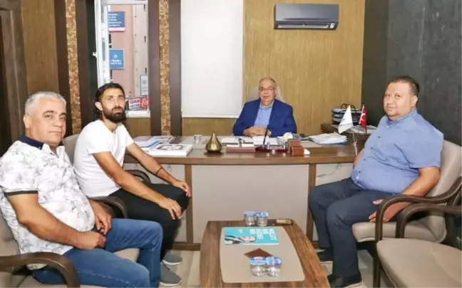 Adıyaman 1954 Spor Yöneticileri Başkan Kutlu ile Bir Araya Geldi