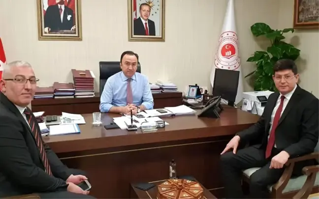 Başkan Özcan'dan Ankara'da verimli görüşme