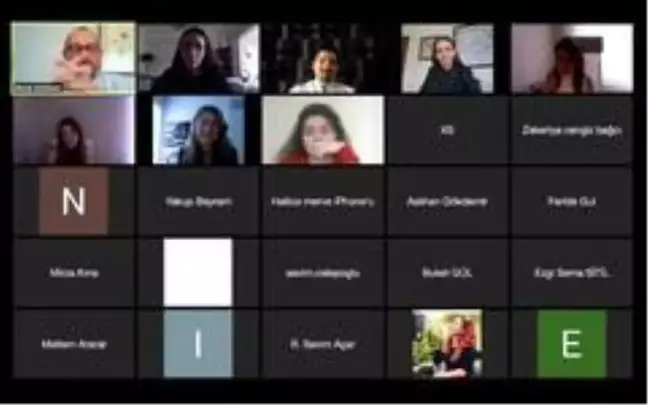 HKÜ'de ilk online workshop düzenlendi