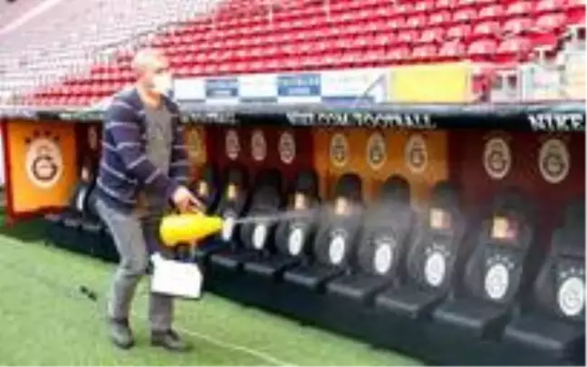 Türk Telekom Stadyumu'nda dezenfeksiyon çalışmaları yapıldı
