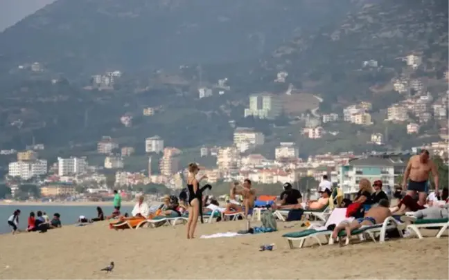 Ocak ayında yazdan kalma günlerin tadını turistler çıkardı (2)