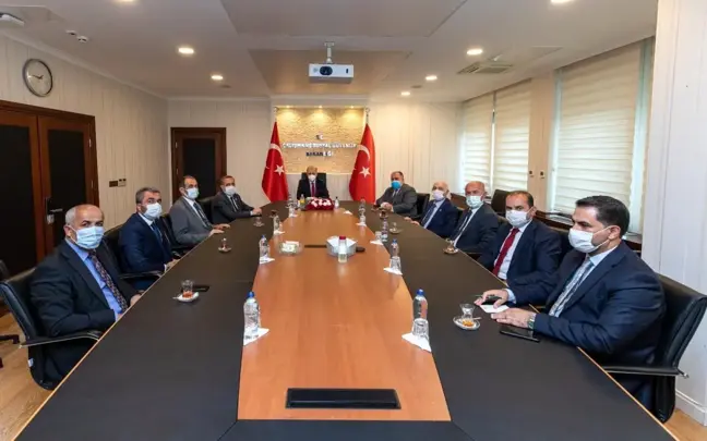 Van heyetinden Bakan Bilgin'e ziyaret