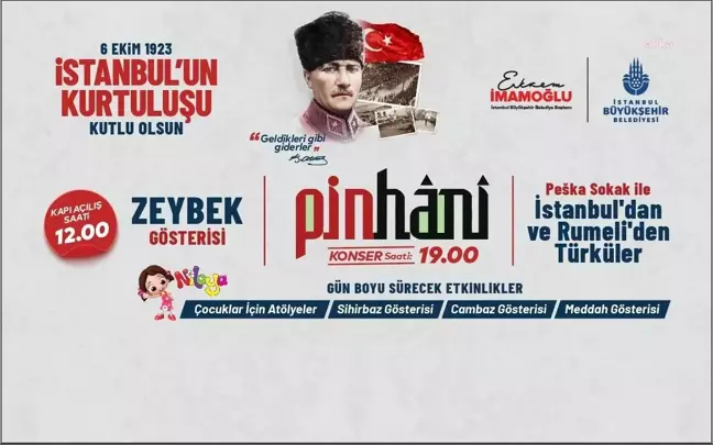 İstanbul'un Düşman İşgalinden Kurtuluş Gününde Toplu Ulaşım Ücretsiz Olacak