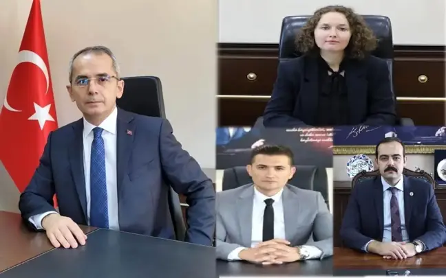 Yalova'ya yeni vali yardımcıları ve kaymakamlar atandı
