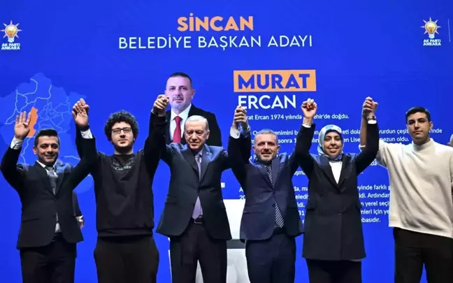 Cumhurbaşkanı Erdoğan, Sincan Belediye Başkan adayını açıkladı