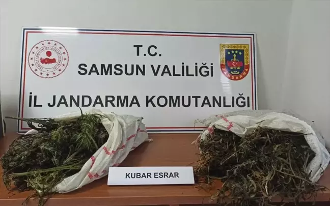 Samsun'da Uyuşturucu Operasyonunda 6 Kilo Esrar Ele Geçirildi