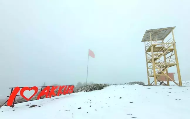 Ordu'da Kar Yağışı Hayatı Olumsuz Etkiliyor