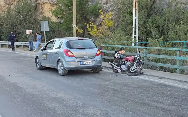 Kozan'da Trafik Kazası: Motosiklet Yolcusu 25 Metreden Düştü