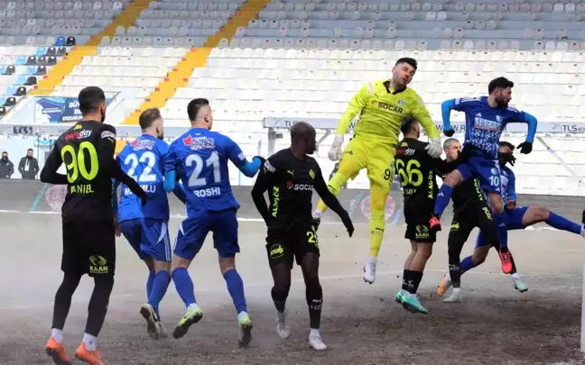 Erzurumspor FK ve Iğdır FK Golsüz Berabere Kaldı