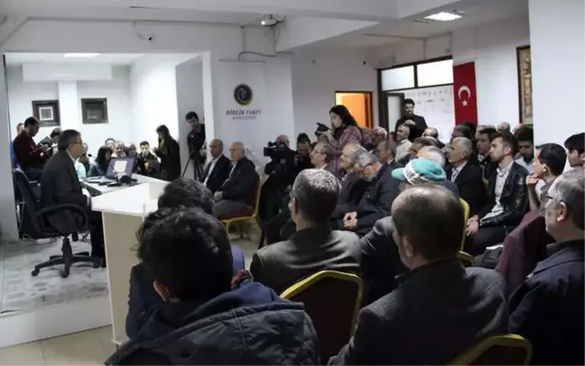 Rektör Şahin'den, 'Bilginin Kaynağı ve Yüksek Öğrenim' Konferansı
