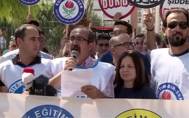 Mersin'de öğretmene şiddete tepki