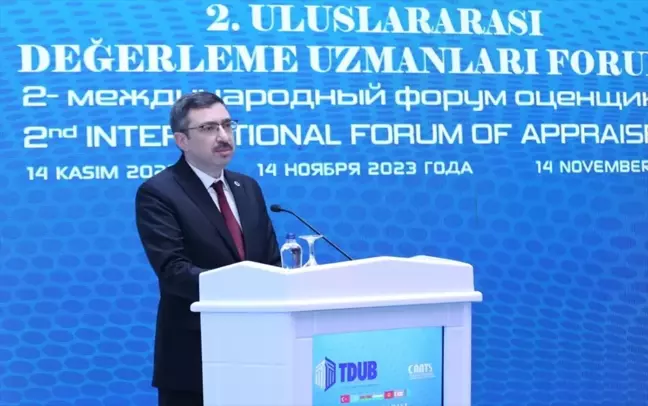 SPK Başkanı Gönül, 2. Uluslararası Değerleme Uzmanları Forumu'nda konuştu Açıklaması