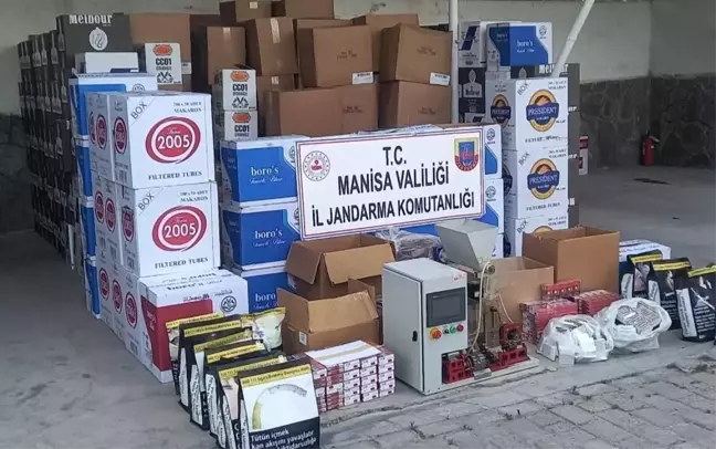 Manisa'da makaron operasyonu: 2 milyon 137 bin 689 adet makaron ele geçirildi