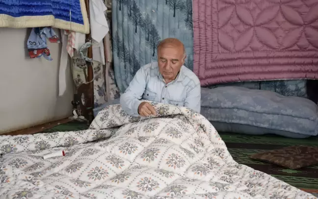 Yarım Asırdır Yorgancılık Yapan İbrahim Yılmaz, Mesleğinin Geleceğinden Endişeli