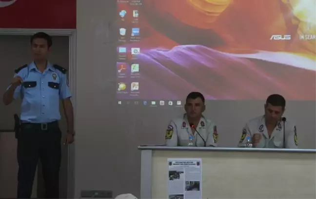 Mut'ta Patpat Motoru ve Motosiklet Kullanıcılarına Seminer