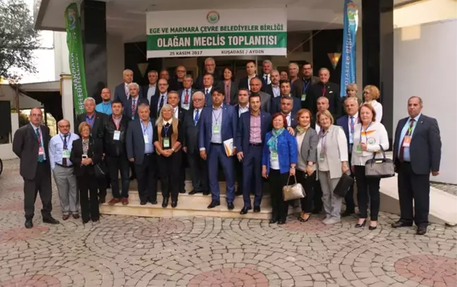 Kuşadası'nda Ege ve Marmara Çevre Belediyeler Birliği Toplantısı