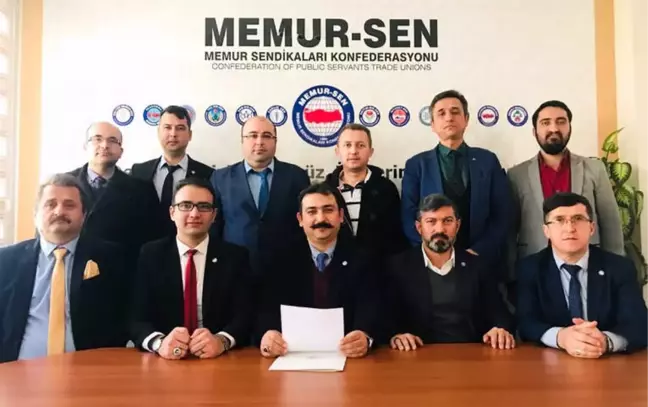 Memur-Sen'den 'Zeytin Dalı' Harekatına Destek