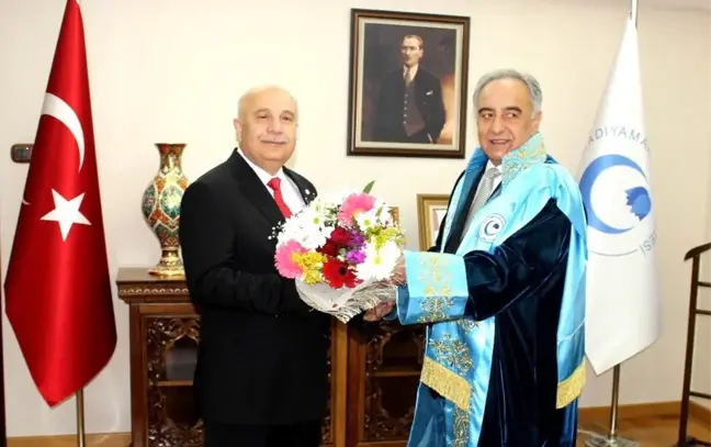 Adıyaman Üniversitesi'nde devir teslim gerçekleşti