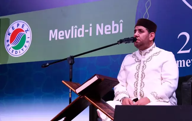 Antalya'da Mevlit Kandili kutlandı