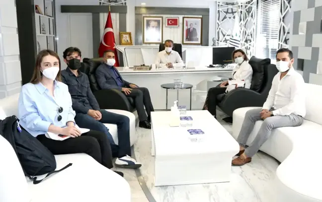 Çevre ve Şehircilik Bakanlığı Daire Başkanından, Başkanımıza Ziyaret