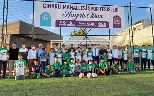 Çocuklara, kulüplerin antrenman yapabileceği nitelikte spor tesisleri