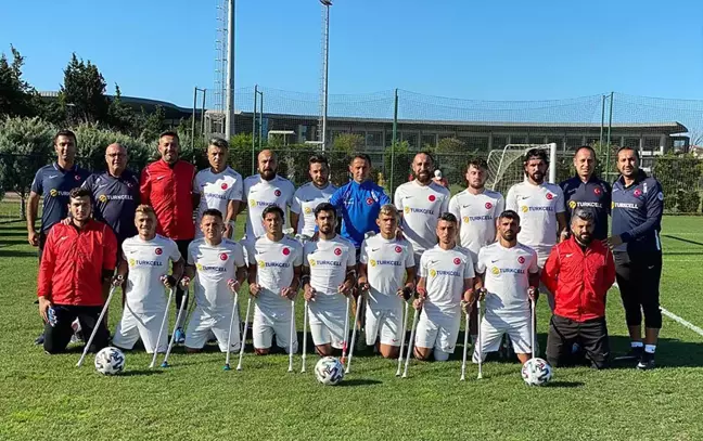 Ampute Milli Futbol Takımı'nda hedef Avrupa şampiyonluğu