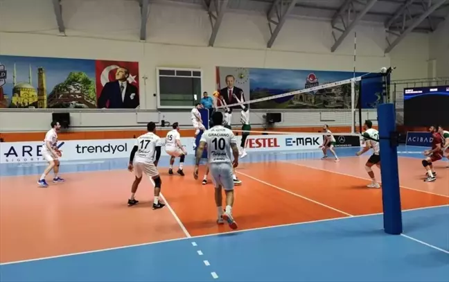 TÜRŞAD, Kuşgöz İzmir Vinç Akkuş Belediyespor'u 3-1 Yendi