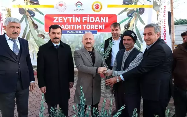 Adıyaman'da 70 Bin Zeytin Fidanı Dağıtıldı