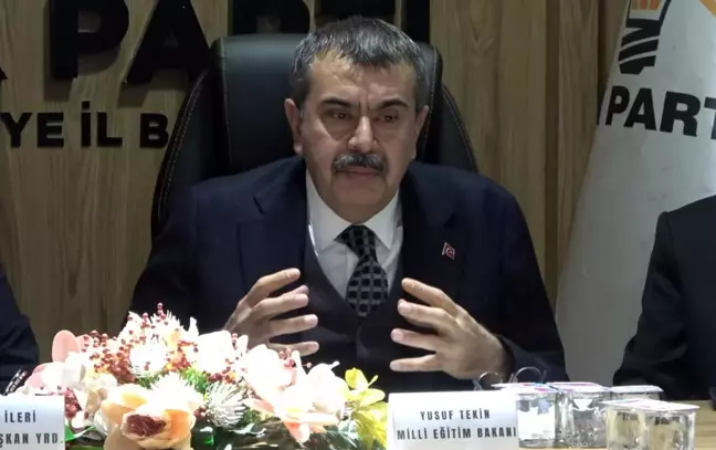 Bakan Tekin: