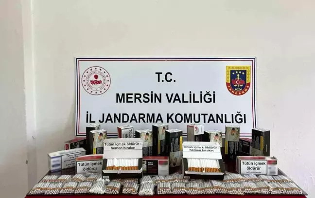 Mersin'de Gümrük Kaçağı Sigara Ticareti Yapan Şahıs Yakalandı