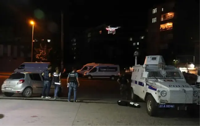 Diyarbakır'da 500 Polisle Droneli Uygulama