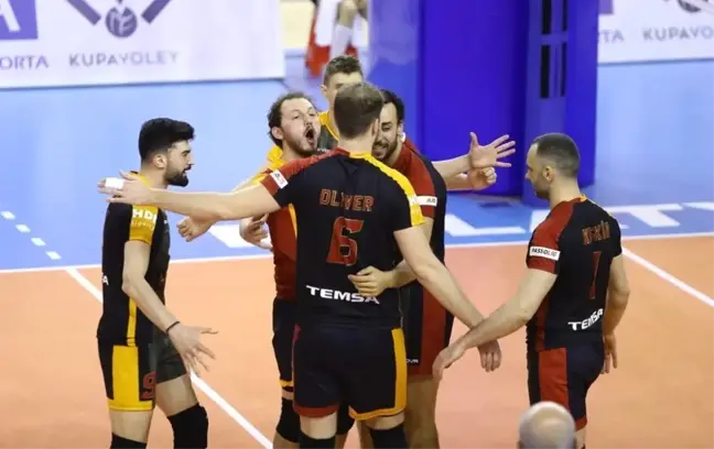 Axa Sigorta Erkekler Kupa Voley: İstanbul Büyükşehir Belediyespor: 0 - Galatasaray: 3