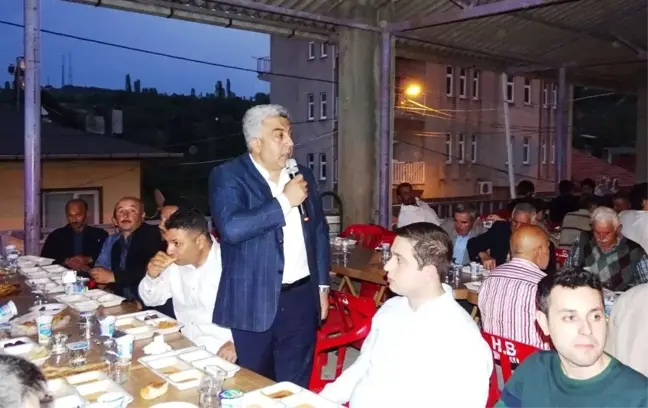 Hisarcık Belediyesinden Yeşilçay köyünde iftar