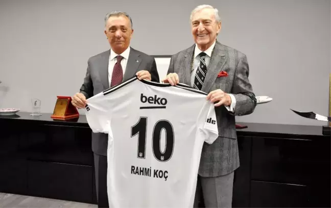 Rahmi Koç'tan Çebi'ye ziyaret