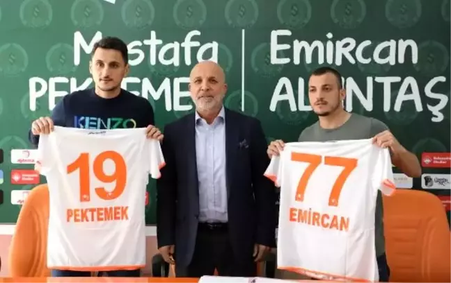 Aytemiz Alanyaspor'dan çifte imza