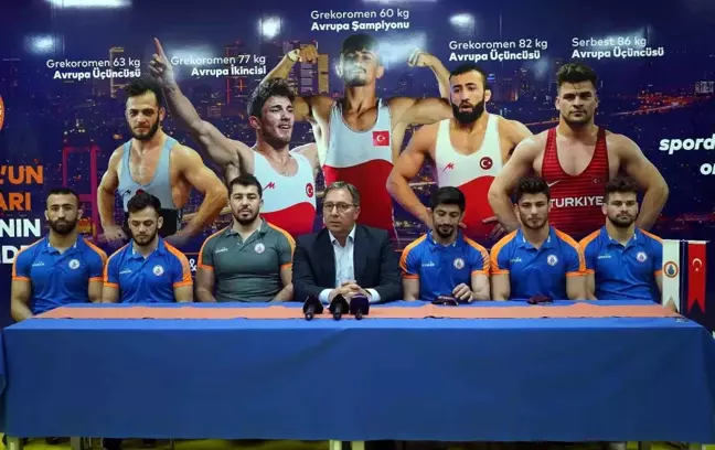 Avrupa Şampiyonası'ndan rekorla dönen sporcular hedeflerini aktardı