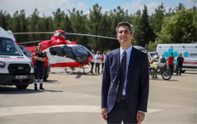 Antalya'da ambulansın vakaya zamanında ulaşma kriteri merkezde yüzde 99.5