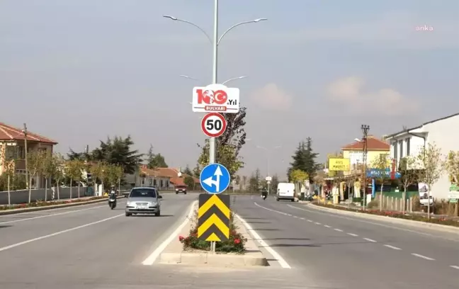Eskişehir'de Söğüt-Uludere yolu 100. Yıl Bulvarı oldu